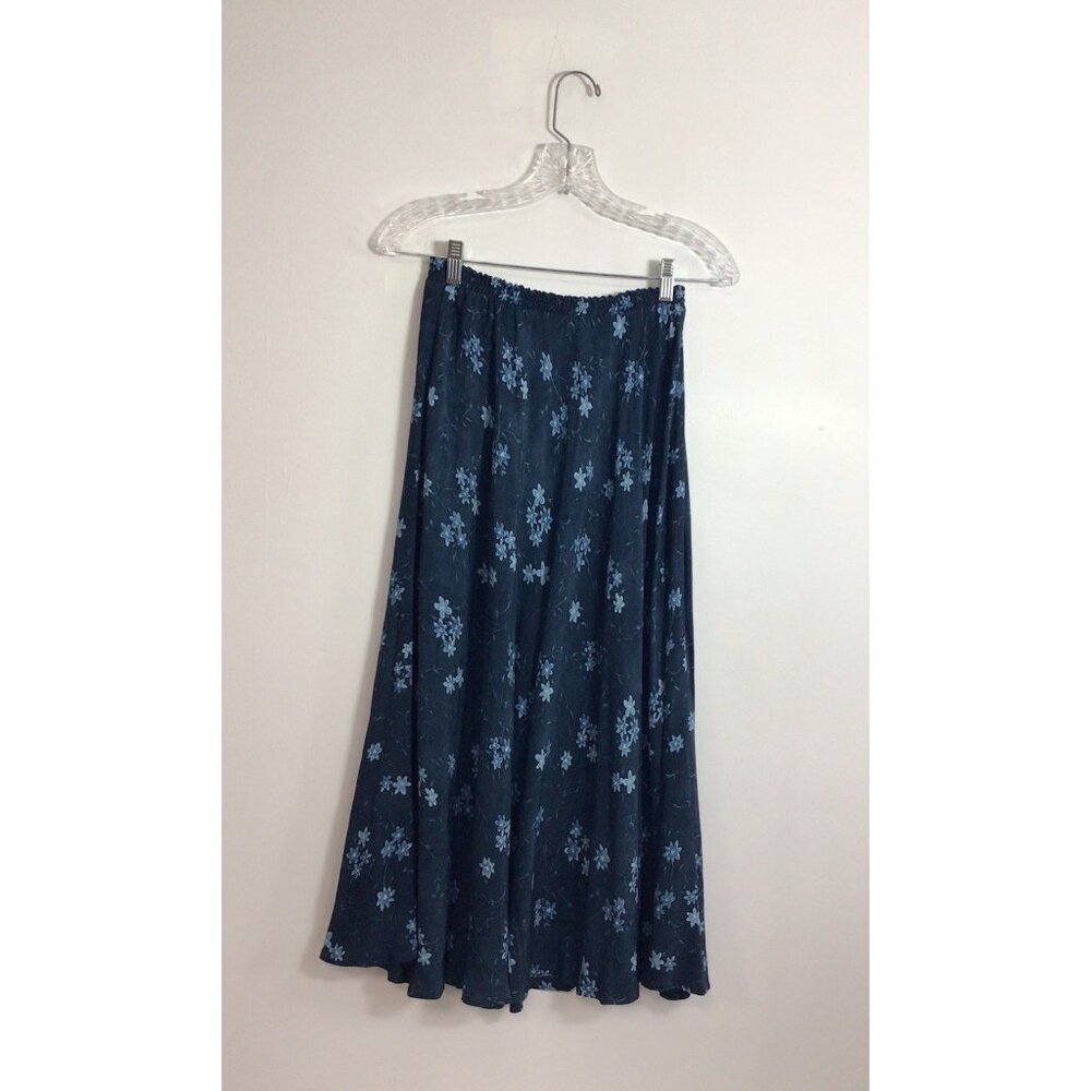 Salaam Floral Midi Skirt Cottagecore Womens One Soze